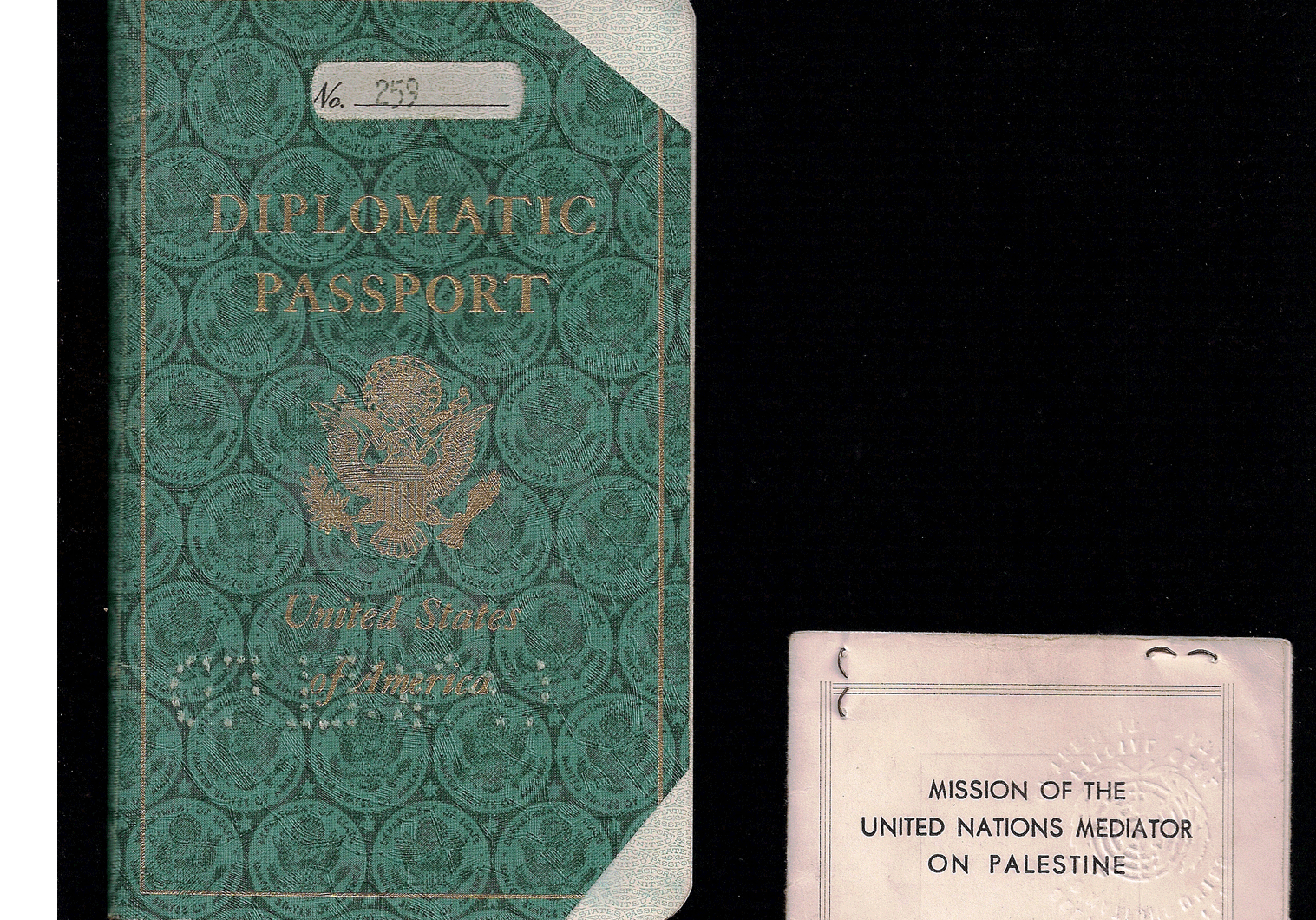 Historical 1949 Us Diplomatic Passport Our Passports