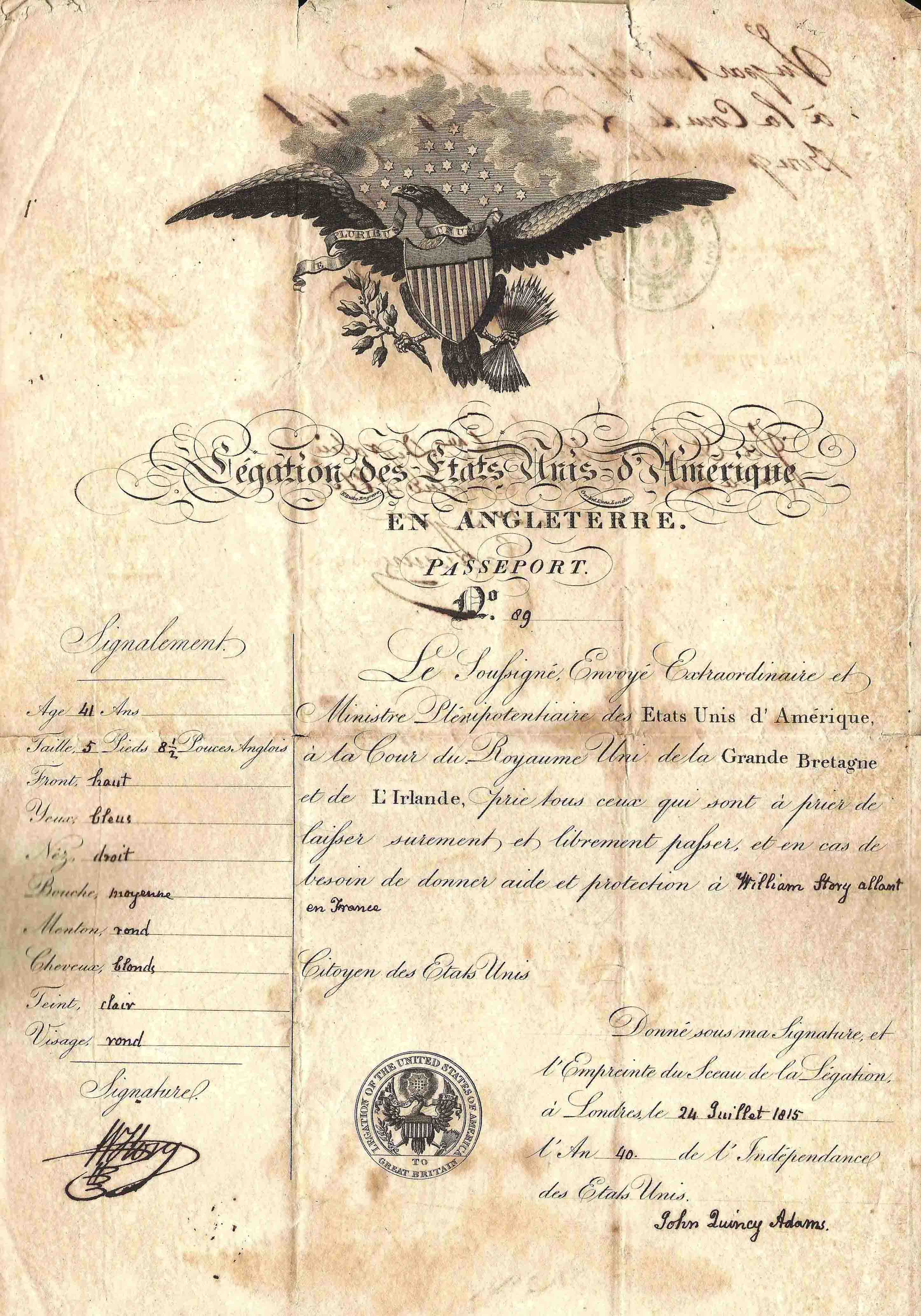 1815 US passport