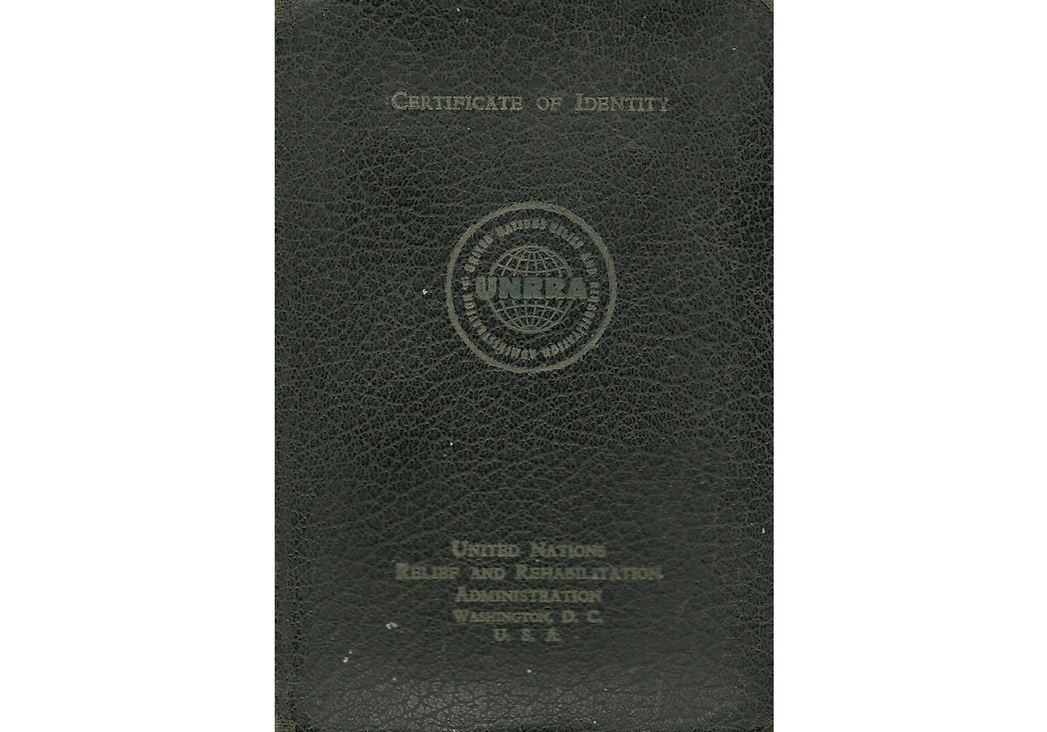 UNRRA ID document