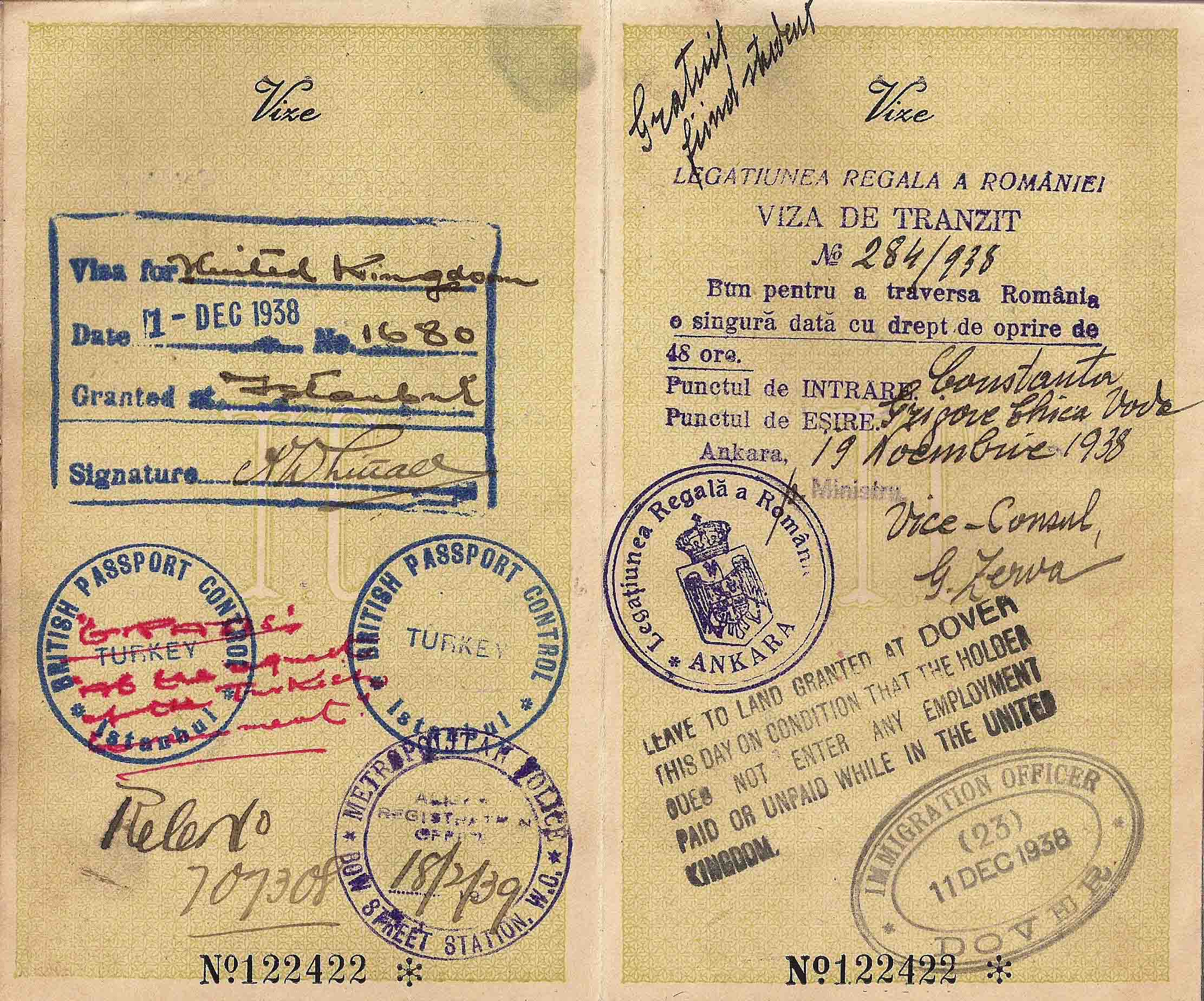 MI6 agent who issued lifesaving visas – Turkey WW2