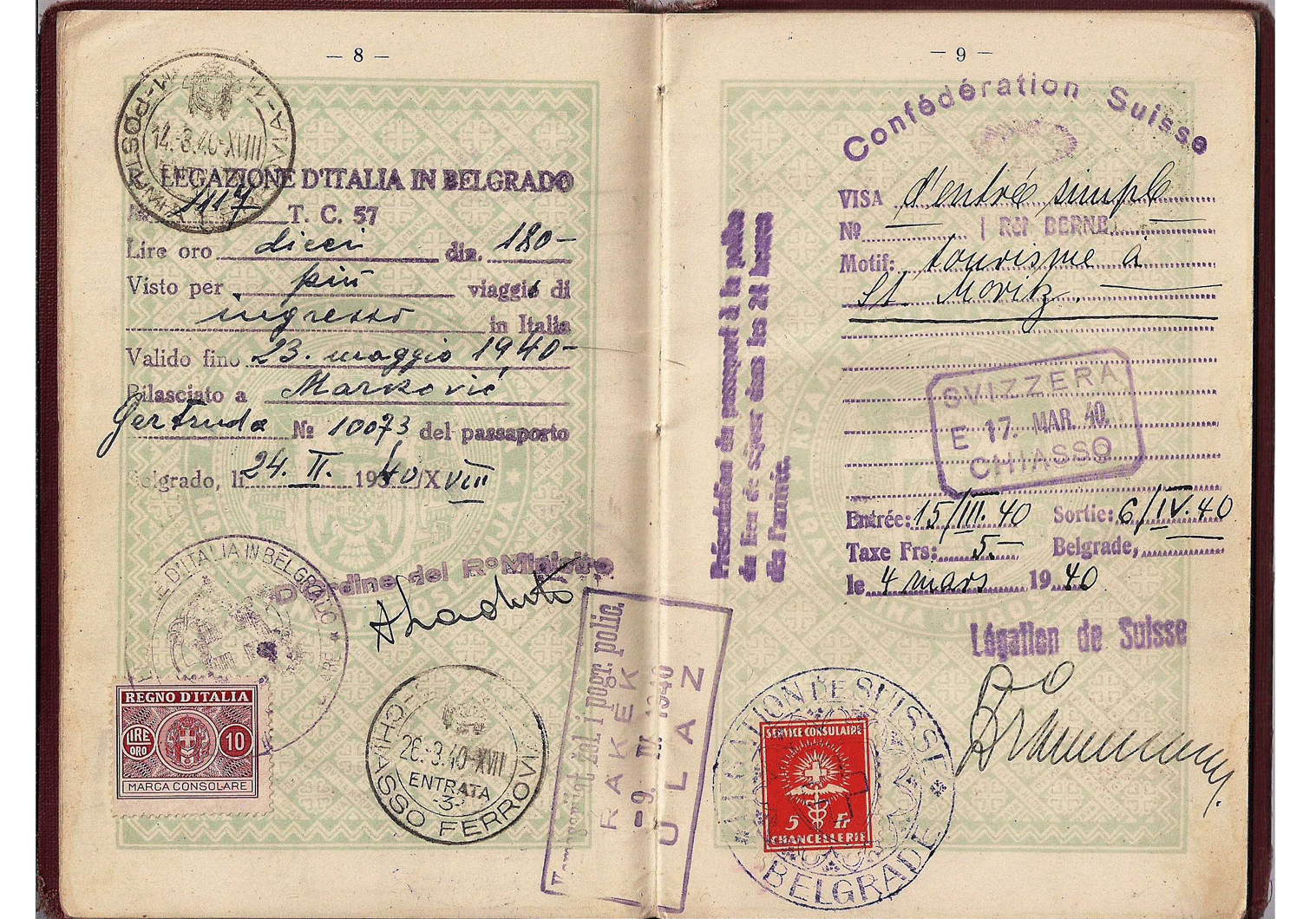 1944 Budapest - life saving passport extension
