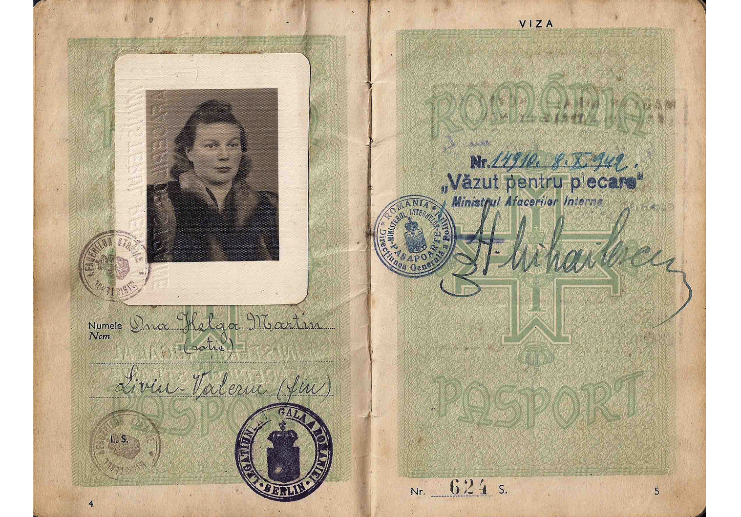WW2 Service passport
