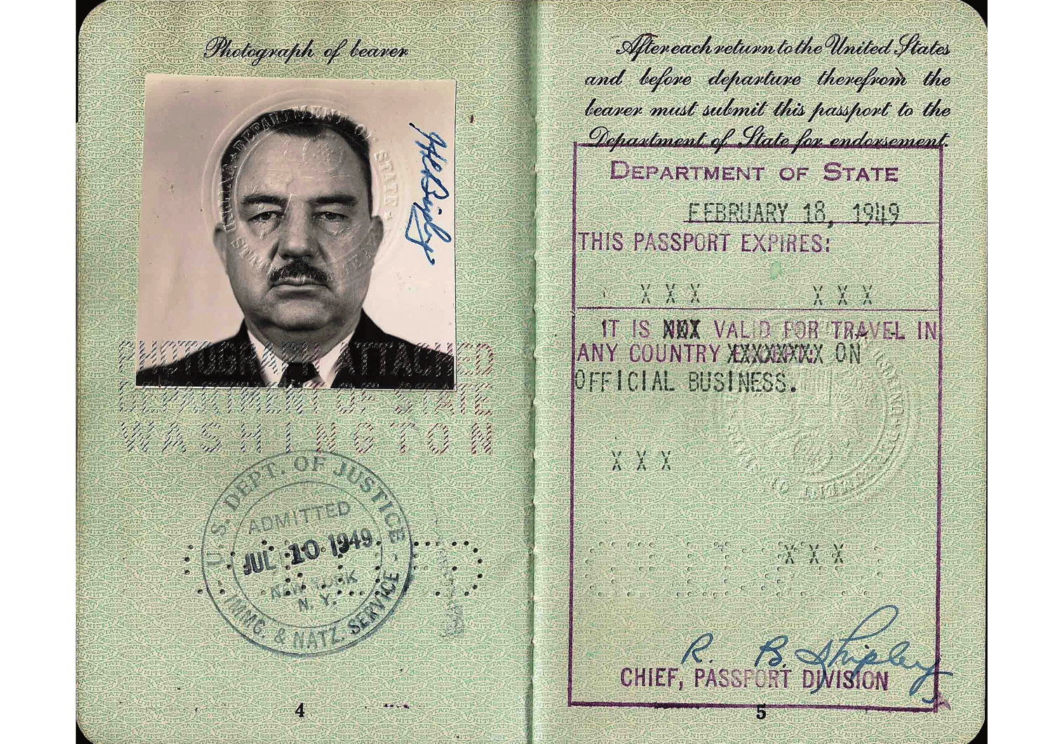 Israel diplomatic passport