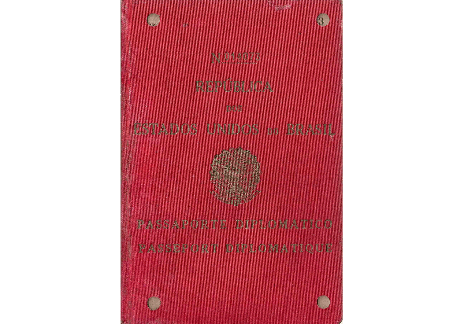 old diplomatic passport