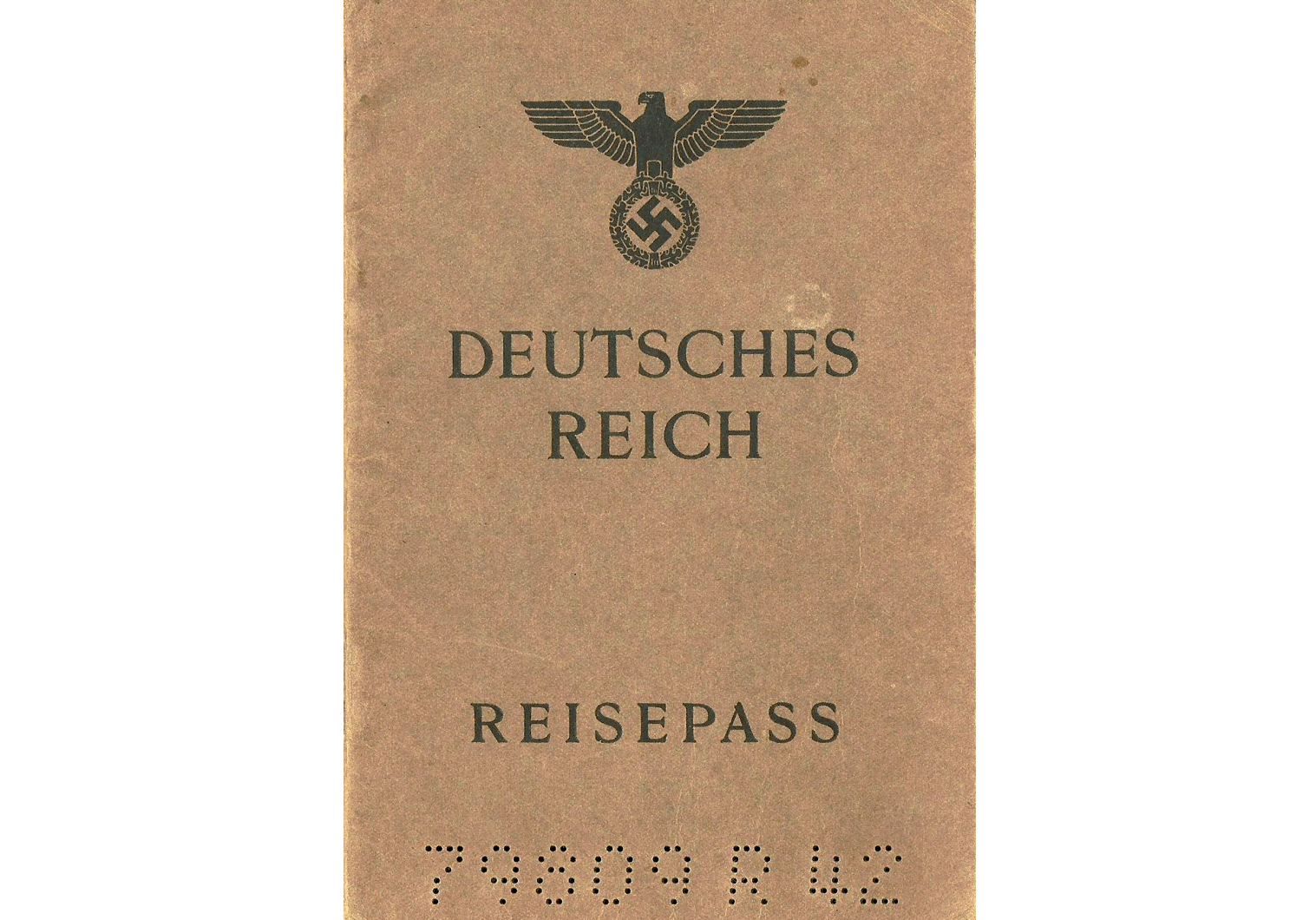 Passport issued after Hitler’s death