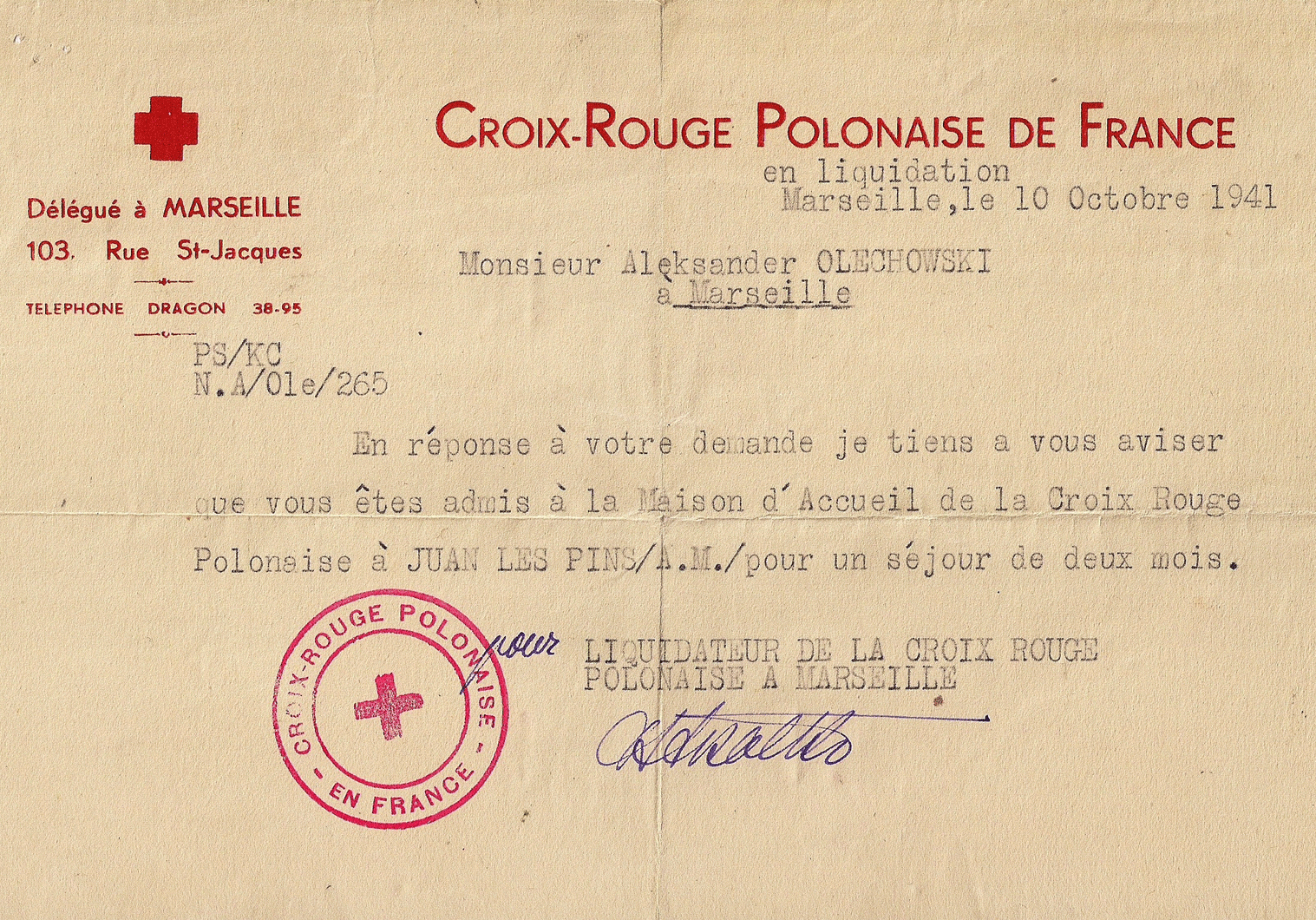 WW2 Polish document