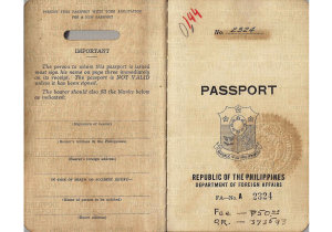 Post-war Philippine passport - Our Passports