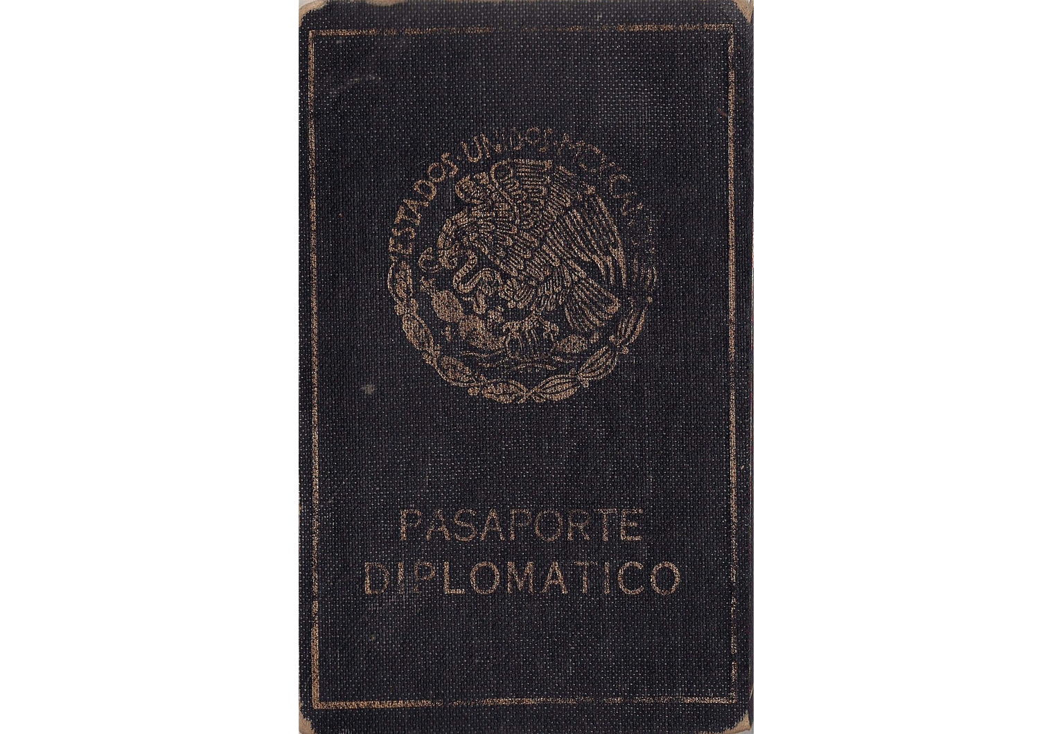 Interesting Mexican diplomatic passport