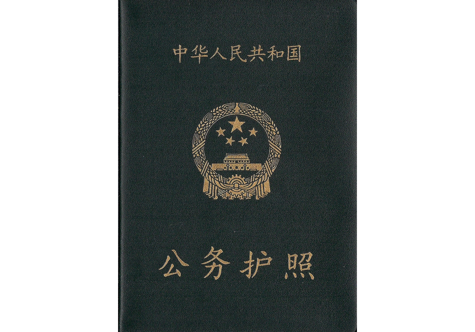 Chinese SPECIMEN service passport