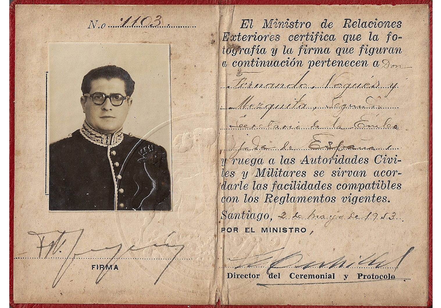 Diplomatic Identity Card