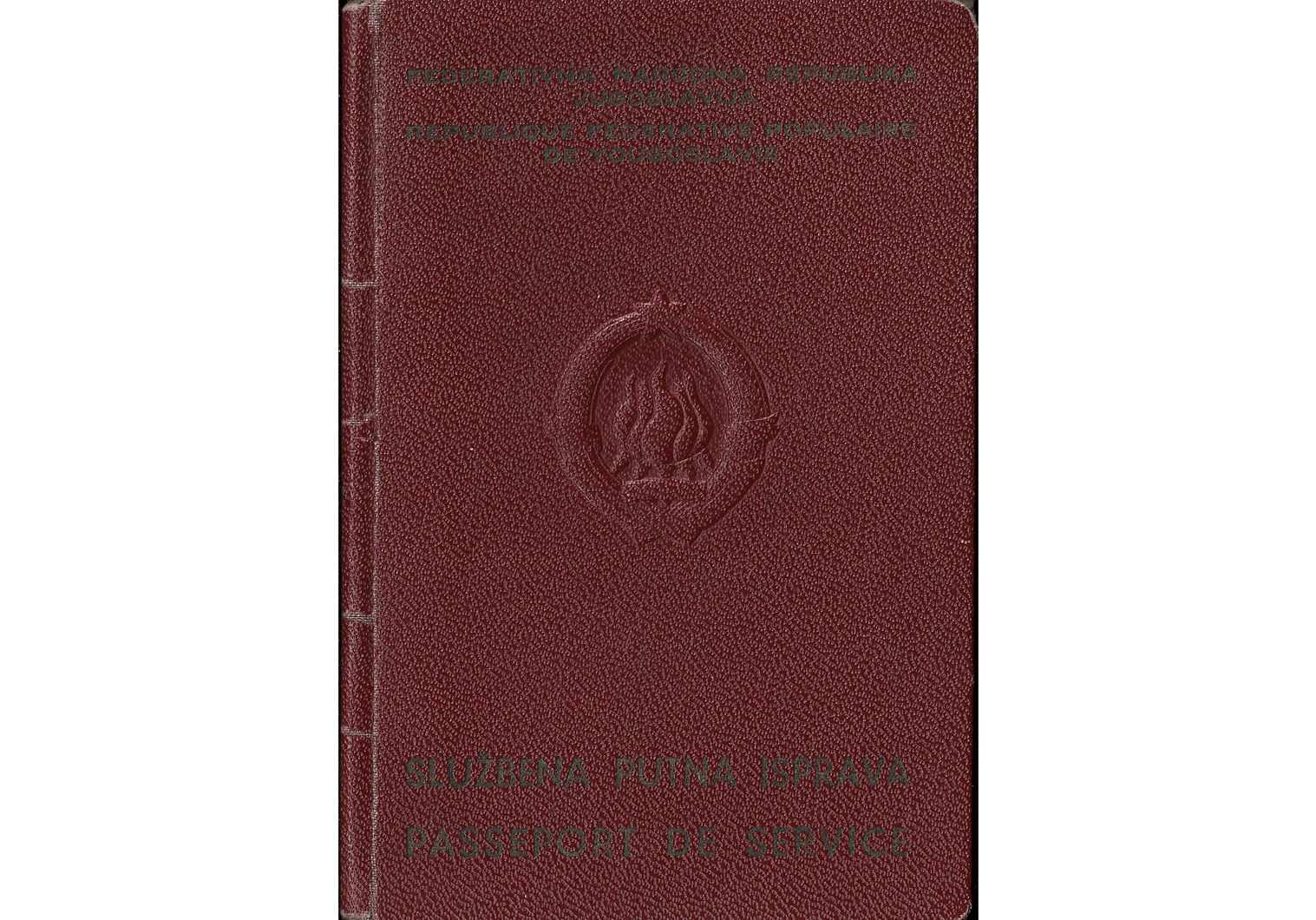 1952 Cold-War service passport
