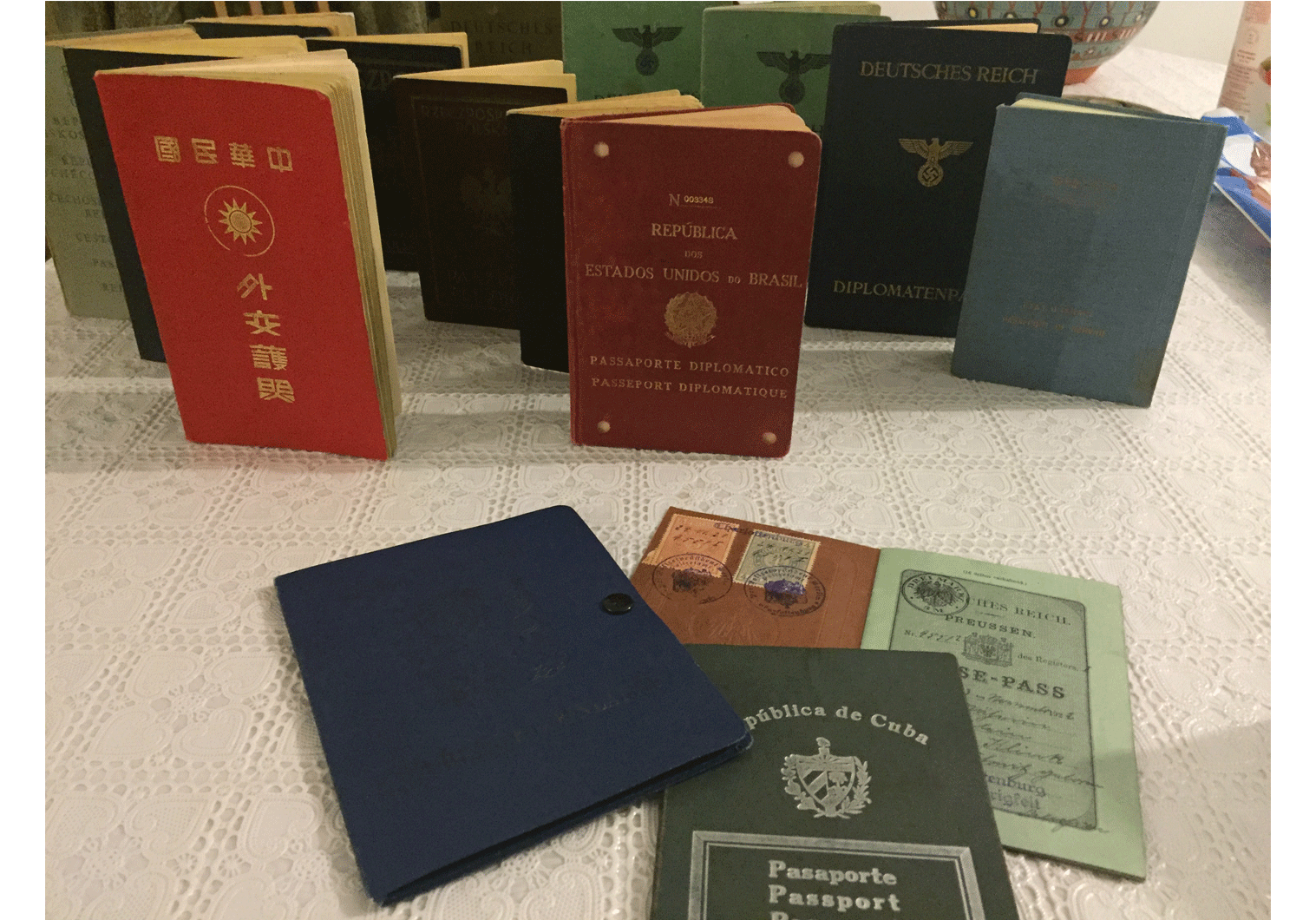 photos of old passports