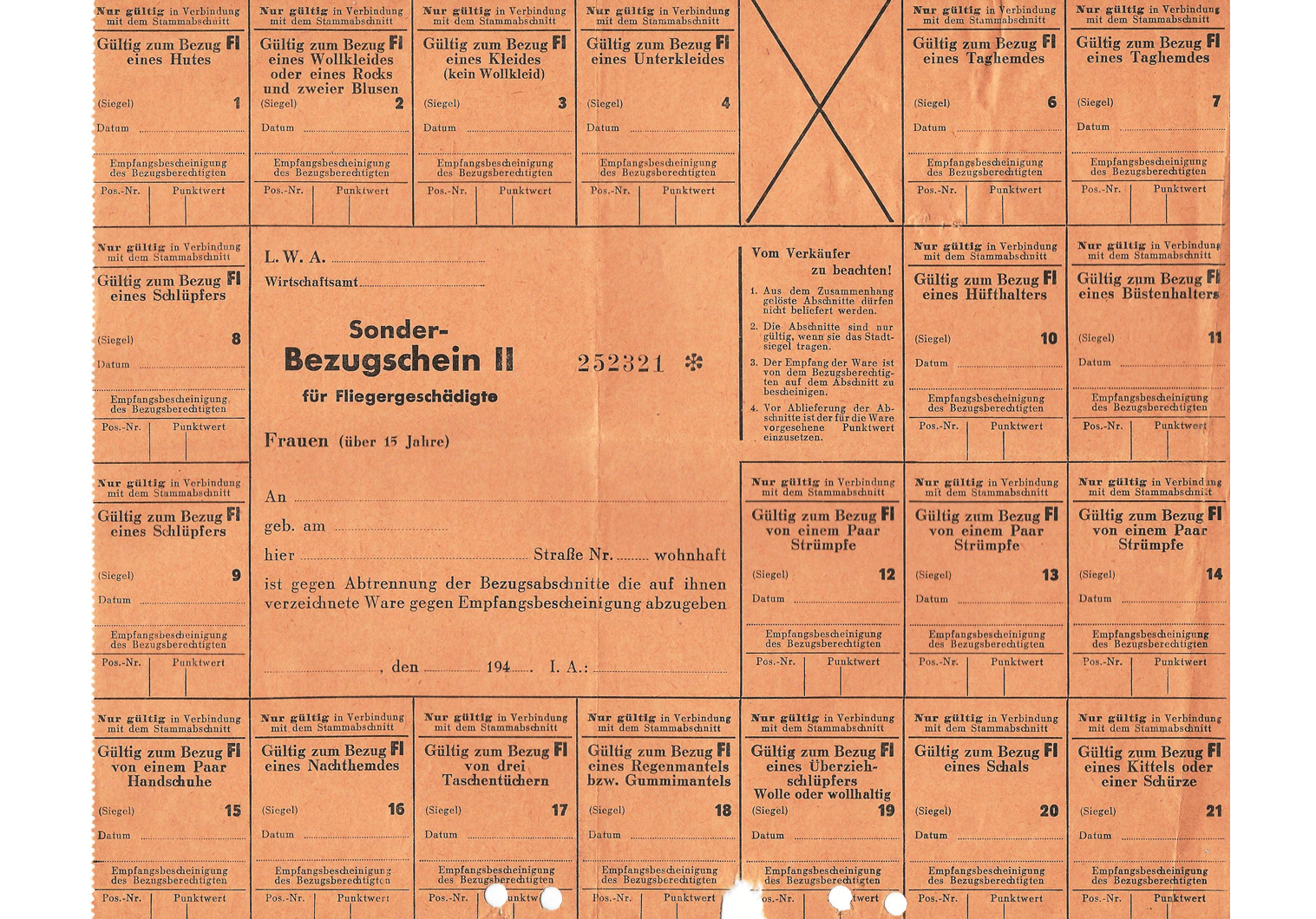 Post-war Polish passport paper