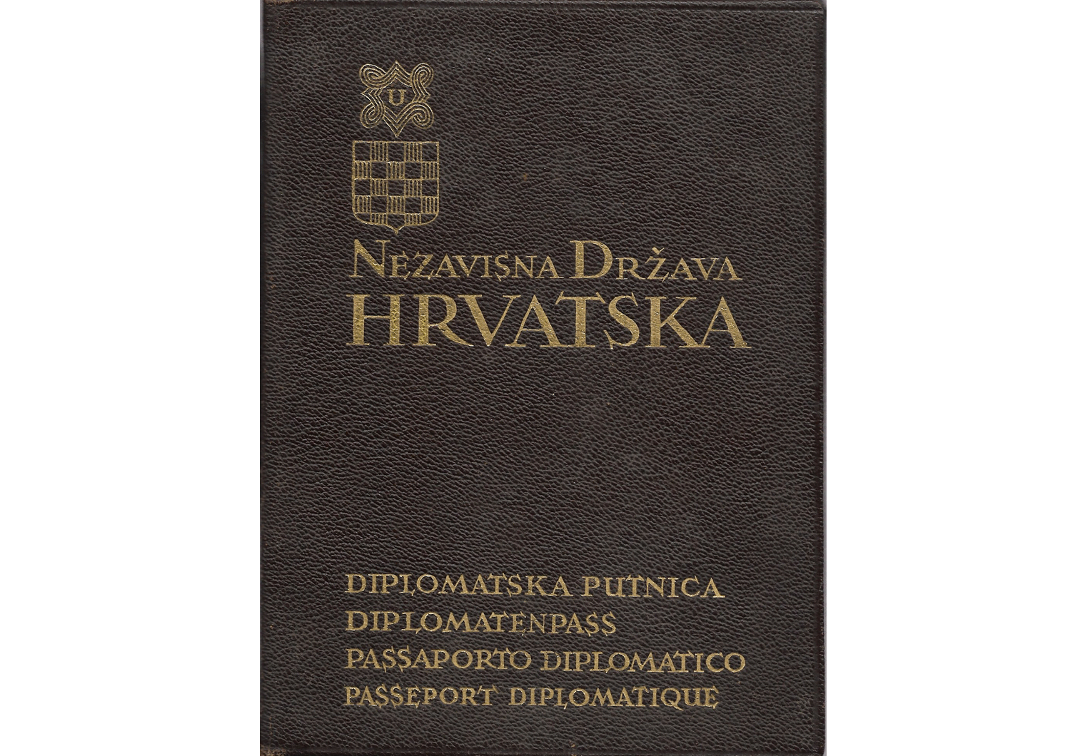 Croatian Foreign Minister's Diplomatic passport