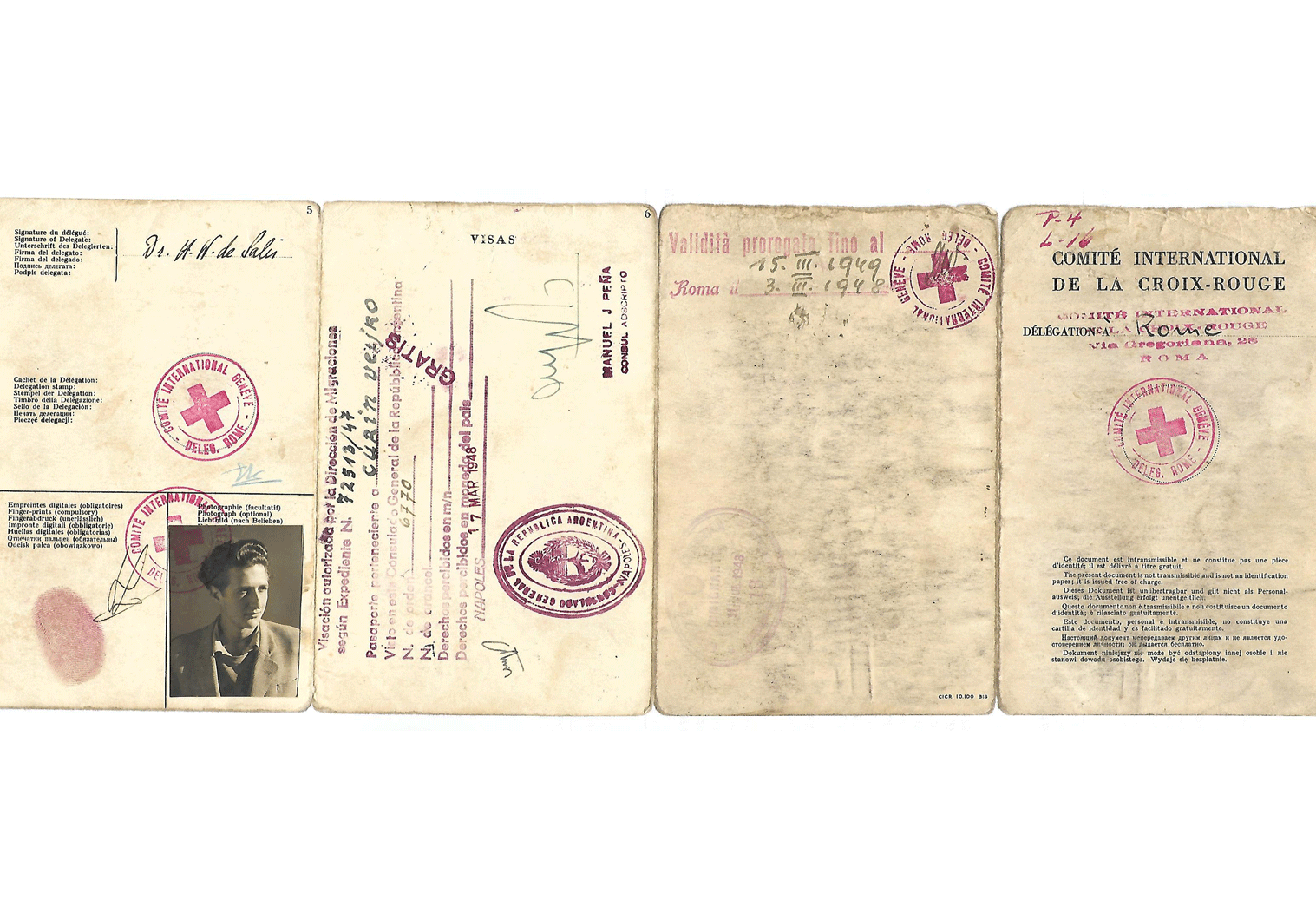 WW2 Ratline passport