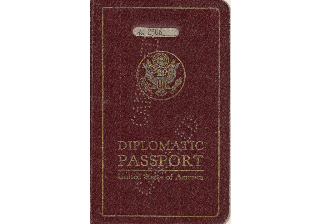 Ww2 Us Diplomatic Passport Our Passports 9896