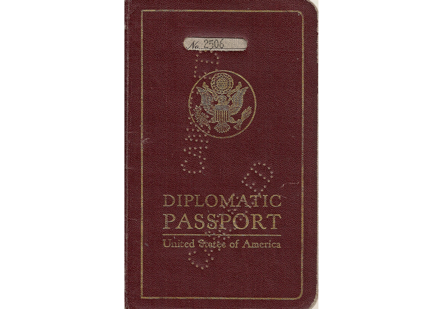 WW2 US diplomatic passport
