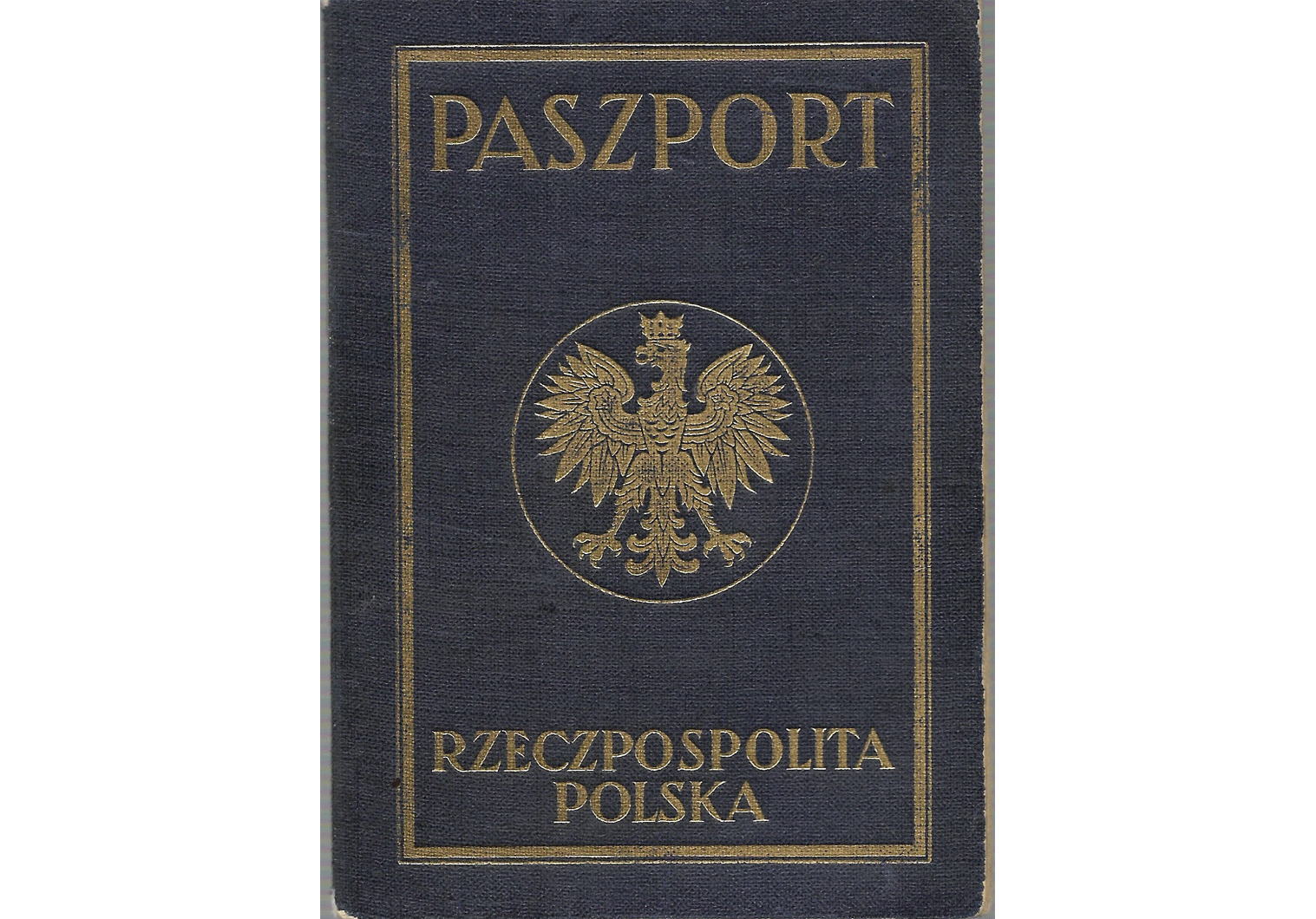 London issued war-time passport