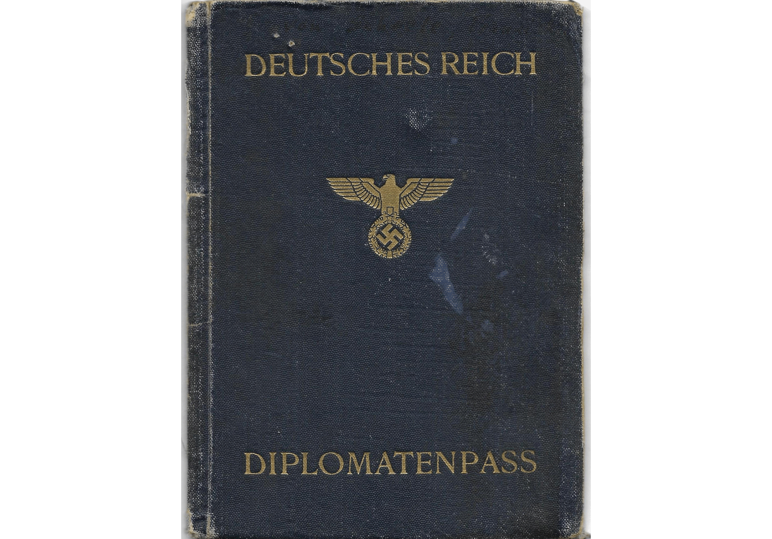 WW2 German diplomatic passport